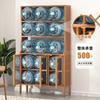 Aparador Estante de Almacenamiento para Cocina Multifuncional de Pie Estante para Horno de Microondas Condimentos Sala de Estar Hogar Gabinete de Almacenamiento Multicapa