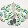 Olho de cavalo malha acrílica mão costurada furadeira caso de telefone móvel decorativo DIY nail art strass fundo plano broca cor Cristal atacado
