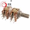 148 Potenciômetro de Quatro Ligações R16100Bo Quatro Filas de Potenciômetro de Filme de Carbono Rotativo Ajustável