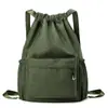Mochila de entrenamiento de fútbol y baloncesto, personalizable con logo, bolsa con cordón deportiva y de fitness para actividades
