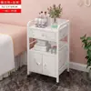 Carro para Herramientas de Ventosaterapia de Salón de Belleza Carrito Pequeño Estante de Almacenamiento Móvil Estante de Almacenamiento Ligero Multicapa Gabinete de Belleza para Uñas