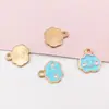 Set Mixto de 40 Accesorios para Joyería de Aleación con Esmalte Arcoíris: Aretes, Pulseras y Colgantes Hechos a Mano DIY de Girasol, Meteoro y Nube