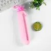 Bolsa de Lápices de Silicona con Dibujos Animados de Frutas y Verduras, Bolsa Creativa de Papelería para Estudiantes, Bolsa de Almacenamiento de Lápices Impermeable de Gran Capacidad