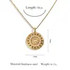 Collar de Acero Inoxidable Transfronterizo con un Elegante y Único Colgante de Esmalte, Diseño Exquisito, Cadena de Clavícula Versátil y de Moda