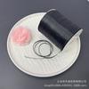 Fita Larga em Rolo 3mm 0,3-1cm Fita de Cetim para Embalagem de Doces de Casamento, Fechamento de Sacolas, Cordão para Etiqueta, Fita de Cetim Colorida, Cordão para Marcador de Página, Fita Estreita