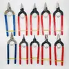 Alicates de Punta Fina Hechos a Mano para Manualidades, Pinzas Planas con Cierre de Langosta, Pinzas Perforadoras, Pinzas de Nueve Pines, Pinzas Doble Redonda, Herramientas para Joyería, Resorte