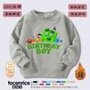 Ropa de bloques de construcción digitales Numberblocks Suéter de manga larga para niño con forro polar camiseta infantil de dibujos animados moderna otoño e invierno