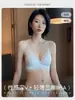 Sutiã de Renda Sexy com Bojo Triângulo de Cetim para Mulheres, Francês Confortável, Push-up, Lindo Detalhe nas Costas, Leve, Respirável - Conjunto de Sutiã