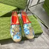 Zapatos de Pescador Bordados Estampados Marca G Otoño 2026 Suela de Goma Tejida con Letras Planos Casuales Bajos para Mujer
