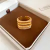 Serenidad de Té Blanco, Anillo Abierto Irregular de Perla Tejido Plegado, Anillo de Dedo Índice de Lujo Ligero de Gama Alta, Accesorio de Mano de Moda