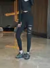 Elegante conjunto deportivo para correr, fitness y yoga, nuevo modelo de verano, agradable para la piel, transpirable, secado rápido, pantalones de yoga tipo tiburón