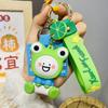 Genuine Xiao Lan e Seus Amigos Cartoon Chaveiro Pingente Estudante Bonito Bolsa Pendurado Casal Carro Chaveiro