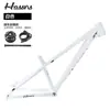 HASSNS quadro de trilha 26/27,5 polegadas hard tail 4X flying bag off-road AM velocidade carro de descida passagem interna carro de rua quadro de alumínio