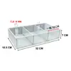 Tablero perforado colgante de ferretería de hierro, tablero multi-agujero, cesta de almacenamiento, organizador para artículos varios y papelería, cesta de almacenamiento, cesta de malla, espaciado de agujeros de 16 mm