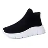 Zapatos de Punto Volador de Moda para Cuatro Estaciones Zapatos Casuales Zapatos de Moda para Hombre Zapatos Slip-On Zapatos Lazy Zapatos Deportivos de Suela Gruesa