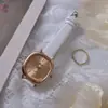 Relógio Pequeno de Açúcar Feminino Estilo Ins Estilo Coreano Relógio Simples de Estudante Feminina Mostrador Pequeno Elegante Retrô Relógio de Quartzo