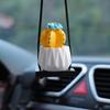 Colgante de Cactus Suculento de Resina para Coche, Colgante Decorativo para Espejo Retrovisor de Coche, Adornos para Coche