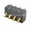 Pressão lateral suporte de bateria 4p espaçamento 2,5 altura 7,0H coluna de hardware conector de bateria plug-in BC-2-406B-C01