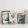 Libros Falsos Minimalistas Estilo Ins, Libros Decorativos, Libros de Simulación en Inglés de Moda Moderna, Libros Prop de Revistas Creativas, Adornos Decorativos Suaves