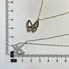 Natural Fritillaria Zircon Colar de Borboleta Verão das Mulheres High-end Cross-border Jóias Pequenas Acessórios Frescos Yiwu