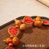 Colgante de Calabaza de Madera Maciza Shanggui Huaqian, Adorno de Nudo Estilo Chino Nuevo, Colgante Decorativo para el Hogar para Puerta y Entrada, Fabricante
