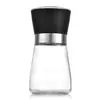 Oferta Especial Vidrio para Condimentos Cocina Molinillo Manual de Pimienta Molinillo de Acero Inoxidable Almacenamiento de Pimienta Botella para Condimentos Polvo