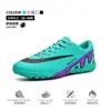 Zapatos de Fútbol Nk C Ronaldo Assassin 16 con Tacos Rotos para Hombres, Niños, Niñas, Adultos, Tacos Largos, Zapatos de Entrenamiento Profesionales para Mujeres