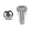 Tornillo de cabeza plana grande en cruz de acero inoxidable 201/304 TM, tornillo de cabeza de paraguas con cabeza de hongo, fabricante de tornillos para gabinete de chapa metálica M3-M8