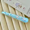 Presilha de cabelo rosa de bolinhas para mulheres, presilha lateral para franja, presilha de cabelo pequena para meninas, presilha bico de pato, acessório de cabelo doce, atacado