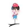 Li Wenhan Grampo de Cabelo 3D de Mola Acessório de Cabelo Mercadoria de Suporte para Show Produção de Material Personalizado