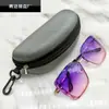 Caja para Gafas de Sol al por Mayor Cremallera Almacenamiento de Gafas Caja Espejo Bolsa Eva Gancho Negro Caja para Gafas Anti-Presión Caja para Gafas