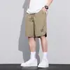 Moda transfronteriza ins estilo japonés sin marca nuevos pantalones deportivos de secado rápido ropa de trabajo americana verano versátiles modernos shorts para hombre