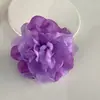 Flor de Cabeza de Dalia Simulada Pared de Flores Fila de Flores en el Suelo Flor Artificial Tela de Seda Cabeza de Flor Grande 11cm Flor de Boda Venta al por Mayor