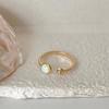 Anillo de amor para mujer, diseño de nicho, alto sentido, dedo índice, ligero, lujo, exquisita moda, personalidad, diamante rosa, anillo de tendencia de ópalo