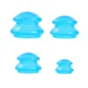 Set de Ventosas de Silicona para Uso en Casa, Dispositivo de Ventosas Transparente de Alta Absorción de Humedad, Set Transparente de Presión Negativa, Dispositivo de Ventosas de Silicona Gua Sha para Masaje