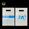 Bolsa de Hueso Degradable de Almidón de Maíz CPE Esmerilado para Ropa, Suéter, Traje, Bolsos de Ropa