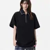 Camisa polo de manga corta con cuello para hombre, camiseta de verano de marca moderna, corte slim estilo coreano, top versátil nuevo y moderno 2026
