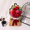 Ramo de jabón de rosas para mezclar y combinar, regalo de San Valentín Tanabata terminado, ramo de jabón pequeño romántico para sostener en la mano, transfronterizo