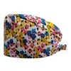 Gorro de Trabajo para Clínica Transfronteriza, Gorro Quirúrgico de Copa Redonda, Gorro sin Visera para Personal Médico, Gorro con Amarre Trasero, Gorro Protector