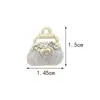 Fabricante de Accesorios de Joyería Estilo Chanel, Venta al por Mayor de Joyería DIY Hecha a Mano de Aleación, Accesorios de Joyería DIY con Goteo de Aceite Transfronterizos