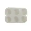 Venta Caliente 6 Moldes Redondos Consecutivos Moldes de Silicona Moldes Pequeños para Pastel Chocolate Galleta Moldes Caseros para Hornear