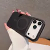 Adequado para iPhone 17 Pro Max Malha de Favo de Mel Resfriamento Capa Magnética para Celular Apple 16 Criativa Anti-Queda Capa Protetora