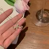 Collar de trébol de cuatro hojas de plata de ley S925 para mujer, diseño de nicho de lujo ligero, cadena de clavícula de alta gama, accesorio exquisito y versátil