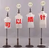 Adereços de Modelo Infantil, Manequim de Meio Corpo Coberto com Tecido, Alfinetável, para Exibição em Loja de Roupas Infantis, Manequim de Corte de Vestuário, Espuma