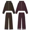 Exportación Transfronteriza Ropa de Mujer Estilo Europeo y Americano Moderna Chaqueta Bomber con Capucha 8372267 Pantalones de Pierna Ancha 8372266