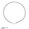 Collar Cruzado de Acero de Titanio con Estrella para Hombre, Moderno, Versátil, Accesorio de Moda, Nicho Europeo y Americano, Joyería Sencilla, Lujo Ligero