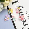 Accesorios de resina de dibujos animados de gotas de lluvia en la nube joyería linda brillante material para horquillas accesorios para el cabello pegamento de crema casero al por mayor