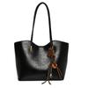 Bolso de mano de gran capacidad para el trabajo de otoño e invierno para mujer, nuevo bolso de hombro de moda retro de 2024, bolso de axila de alta gama