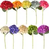 Ramo de Hortensias Simuladas Boda Ramo de Boda Jarrón Arreglo Floral Decoración Artística Decoración Festiva