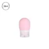 Botellas Recargables de Silicona para Viaje, Botellas Cosméticas, Set de Lociones, Botellas Exprimidoras de Almacenamiento para Champú, Botellas Imprimibles